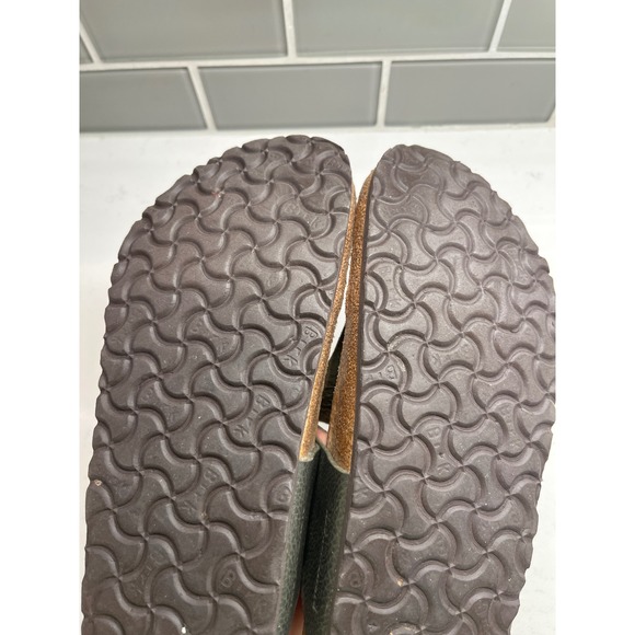Birkenstock Gizeh Olive Green Birko-Flor Thong Sandals Mens 43 L12 M10 Germany main image 6
